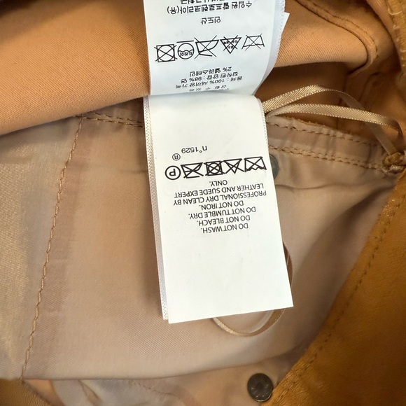 Polo NWOT Sz.6 Lambskin leather jeans by Ralph Lauren - Picture 15 of 15